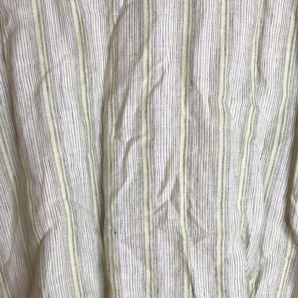 Alan flusser mens 100% linen button up shirt size XL - Picture 10 of 11